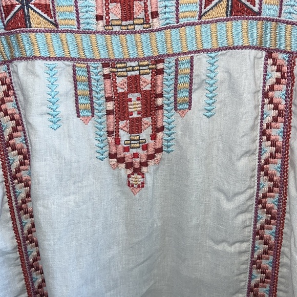 Johnny Was XL linen dress - Picture 7 of 12